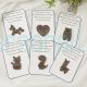 Little animals Pocket hug Wooden Token Letterbox Gift