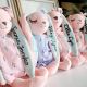 Personalized Handmade Plush Bunny  Doll Newborn Gift