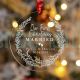 Personalized First Christmas Newlywed Ornament Wedding Keepsake