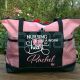 Nursing is a Work of Heart Personalized Nurse Tote Bag