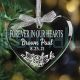 Personalized Engraved Memorial Crystal Ornament