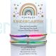 Mommy and Me Heart Rainbow Matching Bracelets First Day of School