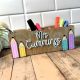 Personalized Pencil Teacher Desk Organizer
