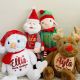 Personalised Christmas Cuddly Plush Toy 1st First Christmas Toy