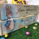 Personalised Easter box Easter crate sweet box
