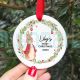 Personalized First Christmas Rabbit Decorations Baby first Christmas