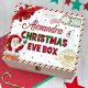 Personalised Name Christmas Eve Box holiday keepsake Xmas gift