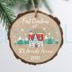 Personalised First Christmas New Home Ornament Housewarming Gift