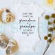 Personalized Pregnancy Announcement Baby Onesie Baby Announcement Reveal Gift