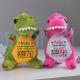 Personalized Baby Birth T-Rex Keepsake Soft Dinosaur Toy