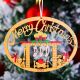 Personalized Family Christmas Sock Ornament Family Member Ornament