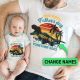 Personalized Father' Day Saurus Shark Matching Shirt