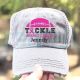 Personalized Football Fight Cancer Cap Trckle Breast Cancer Cap