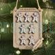 Personalized Gingerbread Family Cute Christmas Ornament