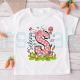 Personalized Kids Name Tshirt Custom Easter Alphabet Name Shirt