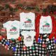 Personalized Matching Family Christmas T shirt Vintage Truck Holiday T shirt