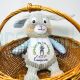 Personalized My First Easter Bunny, Baby Sensory Toy