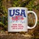Personalized USA 1776 Coffee Cup We The People Cup