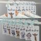 Personalized Animals Baby Clothes Dividers Wardrobe Organisation（Newborn-24 months）