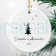 Personalized Couples Christmas Ornament Gift for Boyfriend or Girlfriend