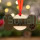 Personalized Dog Bone Ornament Gift for Dog Lover