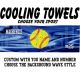 Personalized Sport Cooling Towels for Players with Name and Number