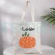 Personalized Pumpkin Tote Bag Halloween Bag