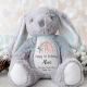 Personalised First Birthday Bunny Teddy Bunny