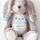 Personalized Baby 1st Easter Soft Bunny with Name and Year