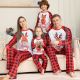 Reindeer Christmas Clothes Pajamas Sets, Family Xmas Pajamas Matching