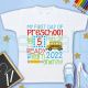 Personalized Boy Back to School First Day of School Shirt 