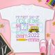 Personalized Girl First Day of School Back to School Shirt 