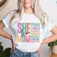 She is Mom Retro Mom Shirt Retro Mama Quotes Mothers Day Shirt