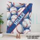 Personalized Multi Sports Blanket Gift For Sport Lovers