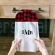 Personalized Embroidery Button Hook Kitchen Towels