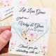Wedding Favor Seed Paper  Personalized for Guest Bulk Wedding Seed