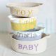Personalised Baby Hit Nursery Basket with Baby's Name