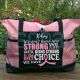 How Strong We Are Cancer Awareness Tote Bag