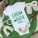 Who Needs Luck When You Are This Cute Onesie St Patricks Day Outfit