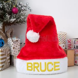 Personalized Christmas Santa Hat