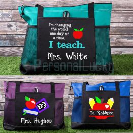 Personalized Tote Bag Back To School Gift For Teacher