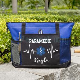 Personalized Paramedic EMT EMS Tote Bag Nurse Bag