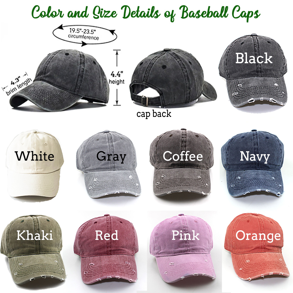 Personalized Sport Number Baseball Cap | PersonalLucky.com